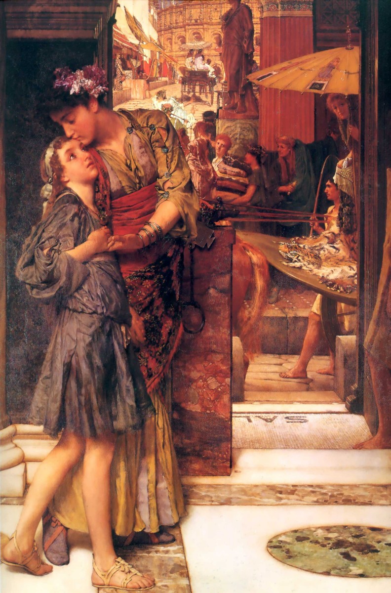 Sir Lawrence Alma-Tadema - The Parting Kiss.jpg